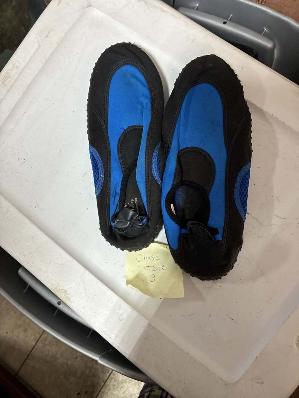 Trespass Paddle Aqua Water Shoes Black and Blue